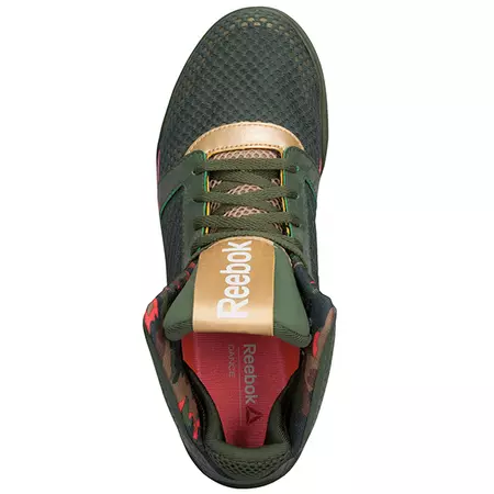 Reebok Mujer Dance Urtempo Mid (verdemilitar/rosa/oro)