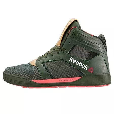 Reebok Mujer Dance Urtempo Mid (verdemilitar/rosa/oro)
