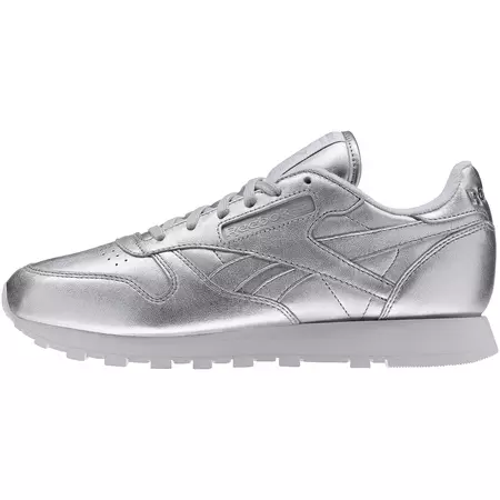 Reebok Classic Lather "Spirit X Face Stockholm" (plata/blanco)