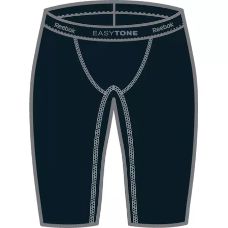 Reebok Short EasyTone (negro)
