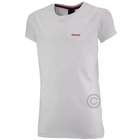 Reebok Camiseta Core Logo Girls (blanco)