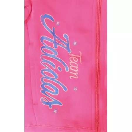 Adidas Sudadera Young Girl Full Zip (rosado brillante)