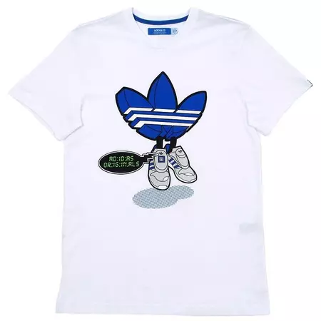 Adidas Camiseta G Micropacer Tee (blanco)
