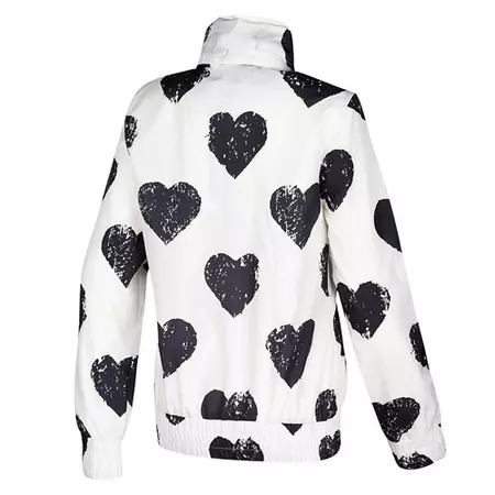 Adidas Chaqueta Mujer Heart Graphic WB (blanca/negro)