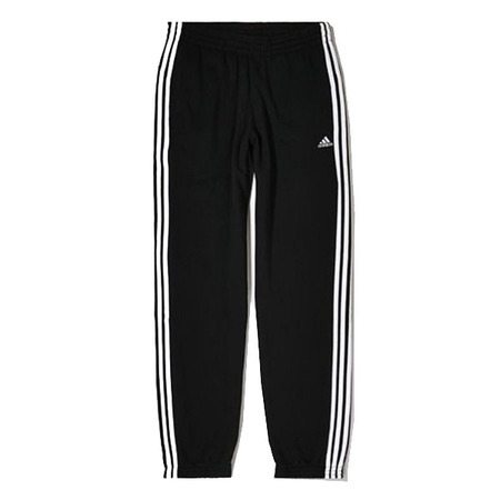 Adidas Essential 3-Stripes Open Hem (negro/blanco)