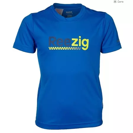 Reebok Camiseta Niño Zig Logo (azul)