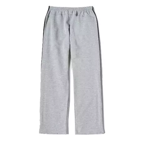 Adidas Essential 3-Stripes Open Hem (gris/negro)