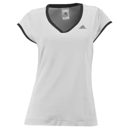 Adidas Camiseta Mujer Galaxy Cap Sleeve (blanco/negro)