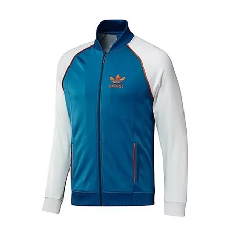 Adidas Chaqueta Superstar Track Top (royal oscuro/white)