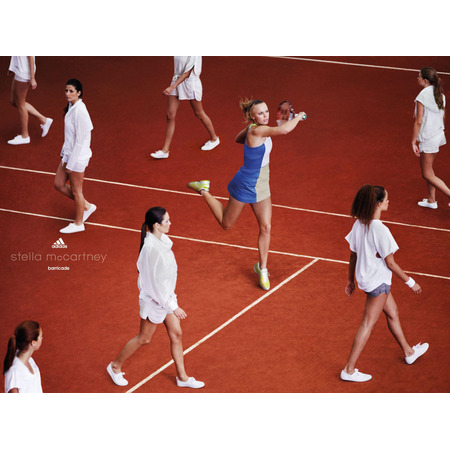 Adidas Tennis Barricade Stella McCartney Dress (azul/blanco)