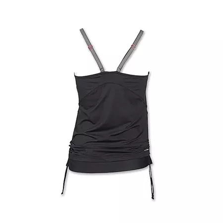 Reebok  Fitness Power Long Bra Top (Negro/Gris)