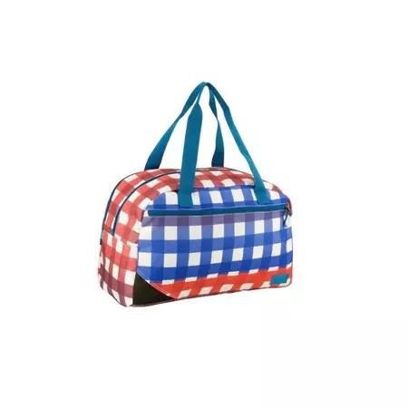 Reebok Bolsa Lady Girls Grid (Blanco/Azul/Rojo)