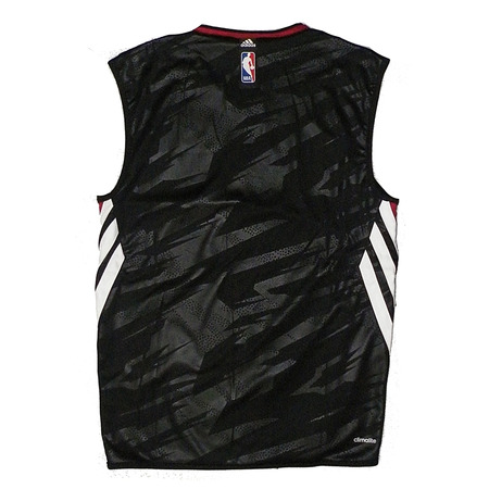 Adidas Camiseta Rev S/M Sum Run Miami Heat (burdeos/negro)