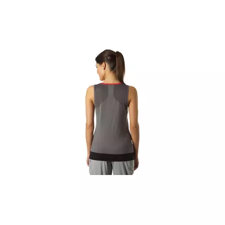 Reebok Fitness Printed Tank Camiseta (Gris)