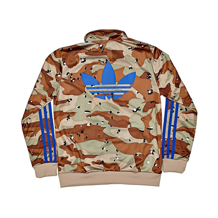 Adidas Chaqueta Junior Firebird Style TT (camo-militar/azul)