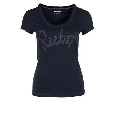 Reebok Camiseta Mujer APP Logo (negro)