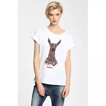 Reebok Camiseta Tee (Blanca)