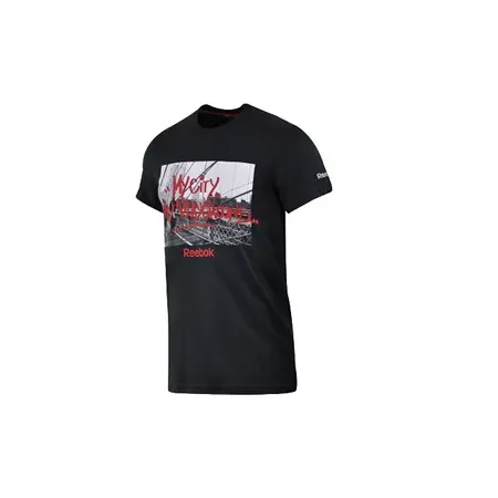 Reebok Camiseta Hombre City Play (Negro)