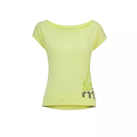 Reebok Camiseta DT Graphic Crew Tee (Amarillo)
