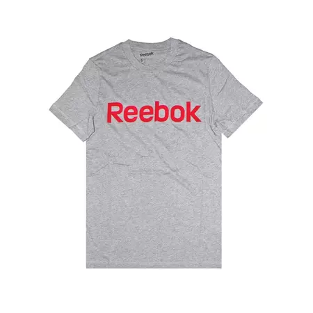 Reebok Camiseta Hombre Big Logo (gris)