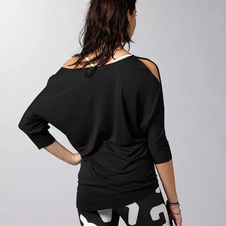 Reebok Camiseta Mujer Dance Fitnnes Layer (negro)
