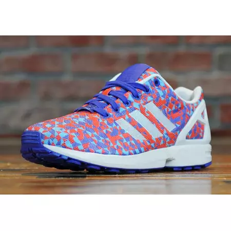 Adidas Originals ZX Flux Weave "Pink Technicolor" (rosa/turquesa/blanco/purpura)