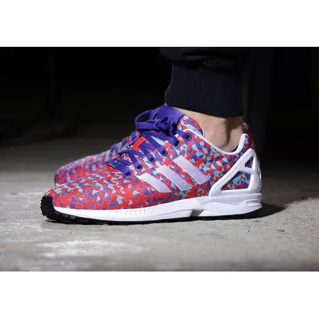 Adidas Originals ZX Flux Weave "Pink Technicolor" (rosa/turquesa/blanco/purpura)