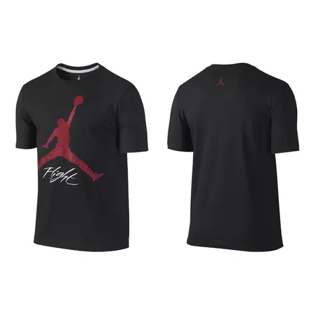 Camiseta Jordan "Flight" Jumpman (010/negro/rojo)