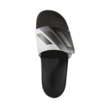 Adidas Adilette Cloudfoam Plus Adj (black/iron metallic/footwear white)