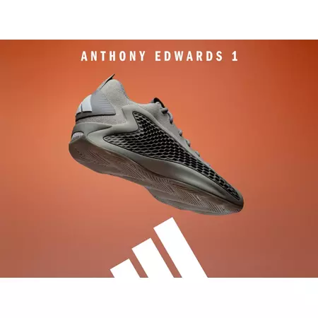 Adidas Anthony Edwards 1 Low Junior "Metal Gray"