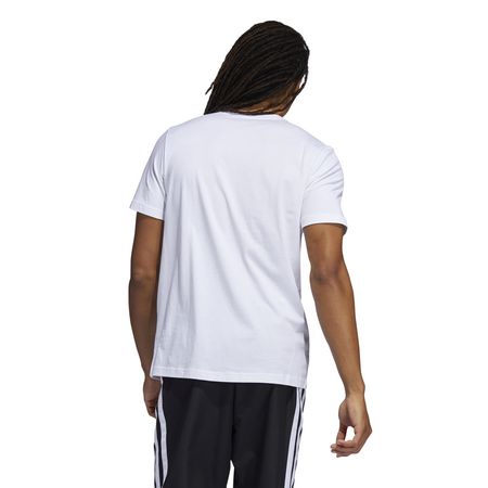 Adidas Basketaball Hoop Born Different Graphic Tee "white"