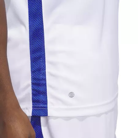Adidas Basketball Icon Squad Jersey "White-Blue"