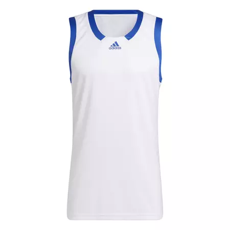 Adidas Basketball Icon Squad Jersey "White-Blue"