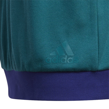 Adidas Basketblall Young Lil Stripe Hoodie "Legacy Teal"