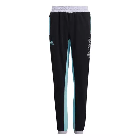 Adidas Basketblall Young Lil Stripe Pants "Black"