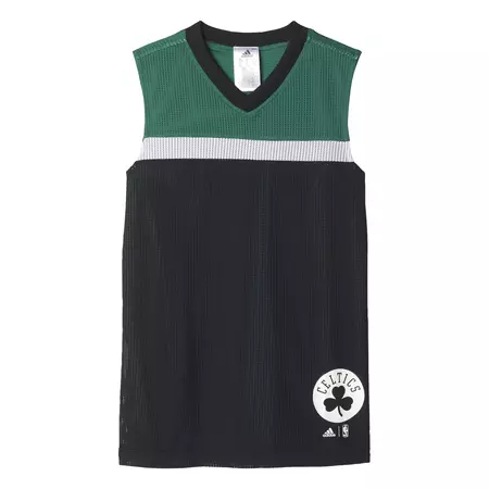 Adidas NBA Camiseta Niño Winter Hoops Rev Boston Celtics (Black/Green/white)