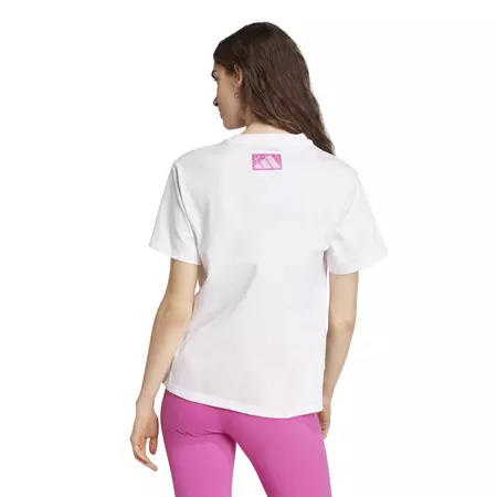 Adidas Camo Graphic T-Shirt "White-Pink"