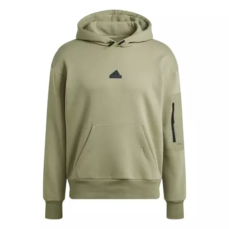 Adidas City Escape Fleece Hoodie "Tent Green"