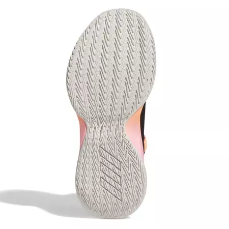 Adidas Cross Em Up 5 Kids Wide "Black-Beam Pink"