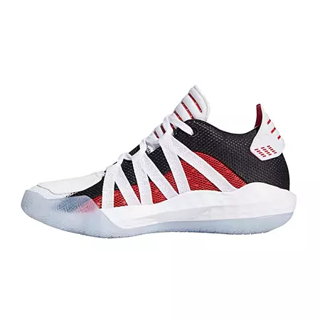 Adidas Dame 6 J "White and Red"