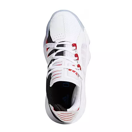 Adidas Dame 6 J "White and Red"