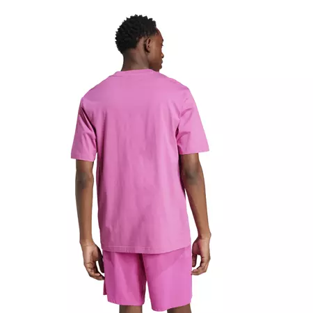 Adidas Essentials Linear Single Jersey Tee "Pink"