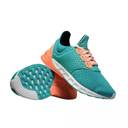Adidas Falcon Elite 5 XJ Kids (verde/coral)