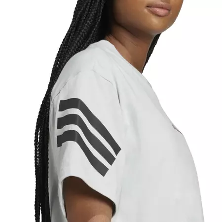 Adidas Future Icons 3-Stripes T-Shirt "Wonder Silver"