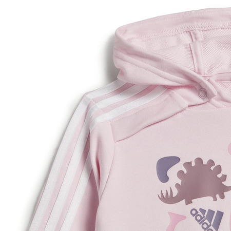 Adidas Infants Dino Camo AOP FT Jogger Set "Clear Pink"