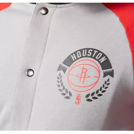 Adidas Jacket Washed Basket Houston Rockets