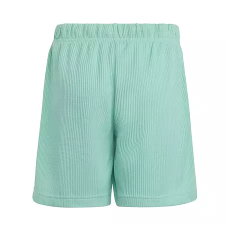 Adidas Junior Lounge Waffle Knit Loose Shorts