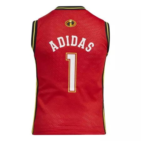 Adidas Kids Basketball Disney Pixar Metroville Tank Top "Vivid Red"