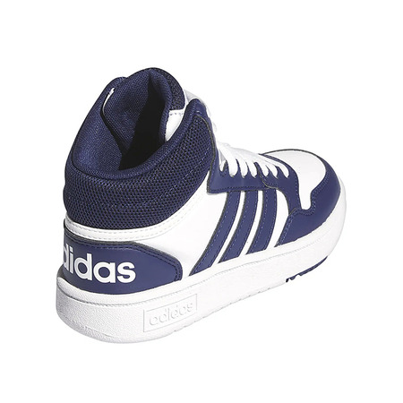 Adidas Kids Hoops 3.0 Mid "White Navy"