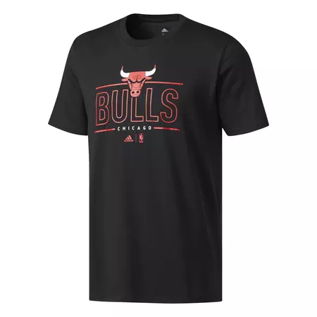 Adidas NBA Chicago Bulls Graphic 3 Tee (negro)